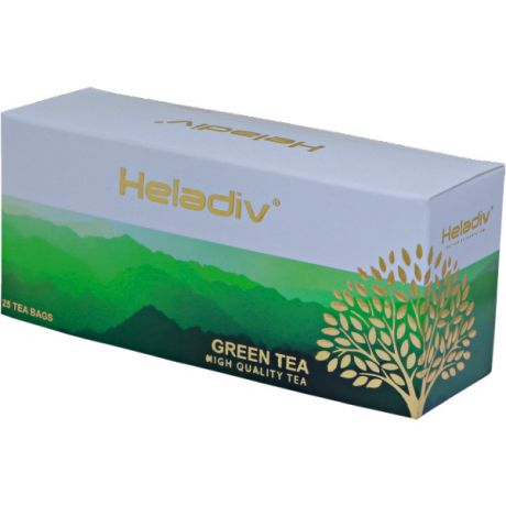 Чай зеленый пакетированный Heladiv Green Tea