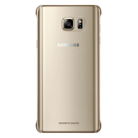 Чехол для Samsung Galaxy Note 5 Samsung Clear Cover EF-QN920CFEGRU Gold
