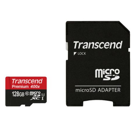 Карта памяти micro SDXC Transcend TS128GUSDU1 128GB