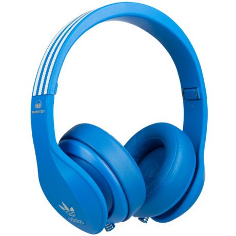 Наушники с микрофоном Monster Adidas Originals Over-Ear 137011-00 Blue