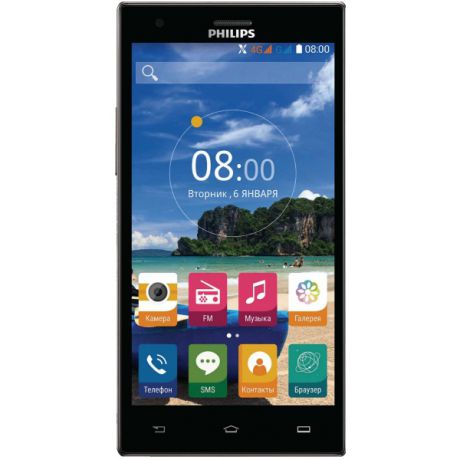 Смартфон Philips S616 Dark Grey
