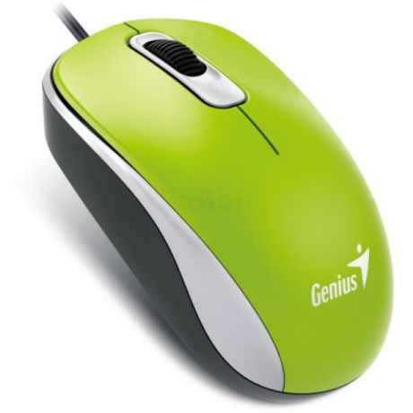 Мышь проводная Genius DX-110 зеленый