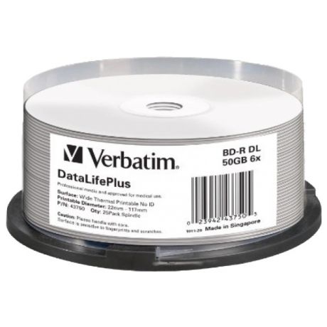 BD-R DL набор дисков Verbatim DataLifePlus 43750