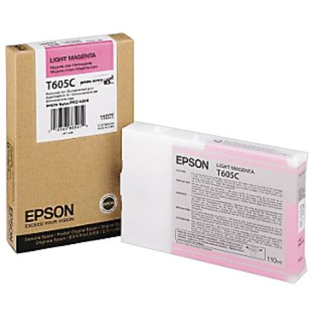 Чернильный картридж Epson T605C Light Magenta