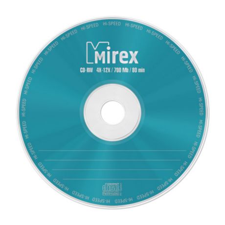 CD-RW набор дисков Mirex CD-RW