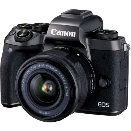 Цифровой фотоаппарат со сменной оптикой Canon EOS M5 EF-M 15-45mm IS STM