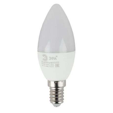 Лампа светодиодная Эра LED smd B35-6w-840-E14 ECO