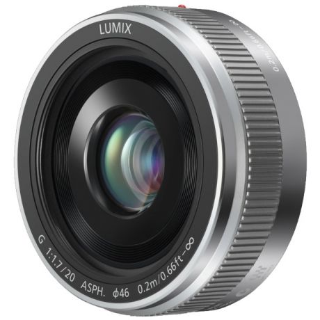 Объектив Panasonic H-H020AE-K Silver