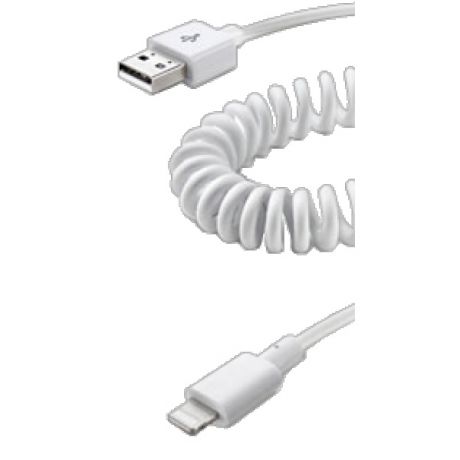 Кабель USB - Lightning Cellular Line USBDATACOIMFIIPH5 White
