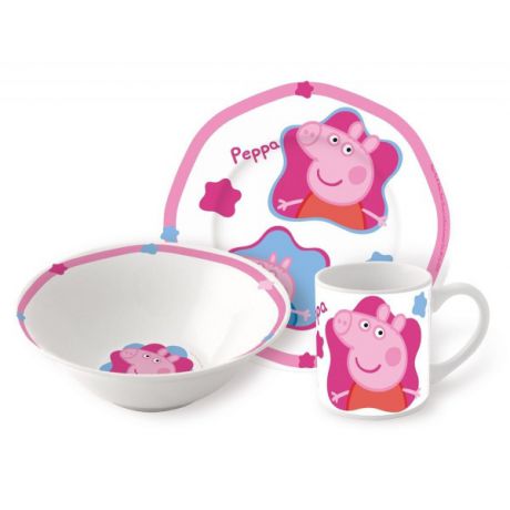 Набор посуды для детей Stor Свинка Пеппа