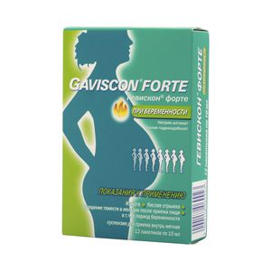 Гевискон форте сусп. для беременных 10мл N12