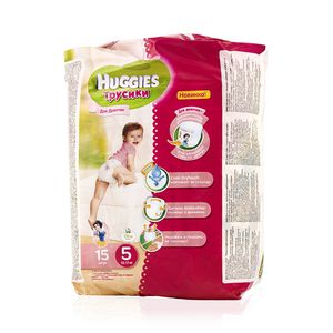 Хаггис подгузники-трусы для девочек 5 (13-17кг) N15