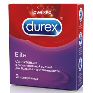 Дюрекс презервативы элит (сверхтонкие) N3
