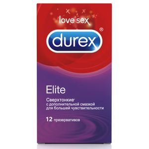 Дюрекс презервативы элит (сверхтонкие) N12