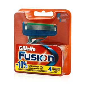 Сменные кассеты для бритья GILLETTE Fusion, 4 шт. [81372251]