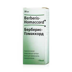 Берберис-гомаккорд капли гомеоп. 30мл