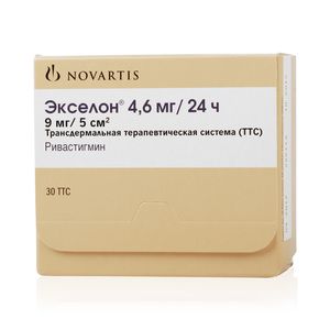 Экселон трансдермальная терапевтическая система 4,6 мг