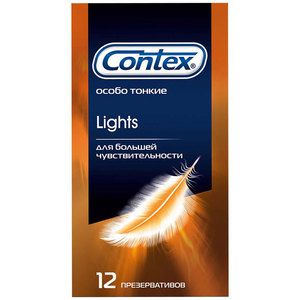 Контекс презервативы №12 /lights/