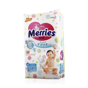 Мерриес подгузники для детей L 9-14кг N54