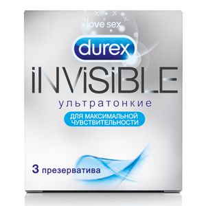 Дюрекс презервативы инвизибл N3