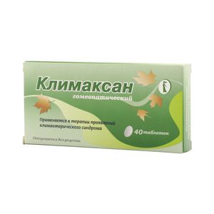 Климаксан гомеопатический таблетки для рассасывания 40 шт.