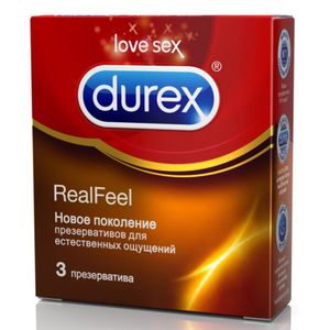 Дюрекс презервативы real feel N3