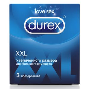 Дюрекс презервативы комфорт XXL N3