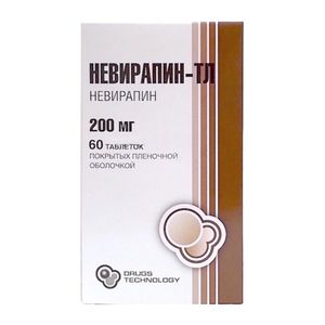 Невирапин-тл табл.п.о. 200мг N60