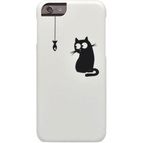 Чехол для iPhone 6/6S Icover Cats Silhouette 11 White