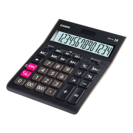 Калькулятор Casio GR-14-W-EH