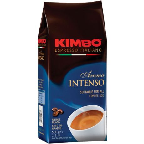 Кофе в зернах Kimbo Aroma Intenso 500г