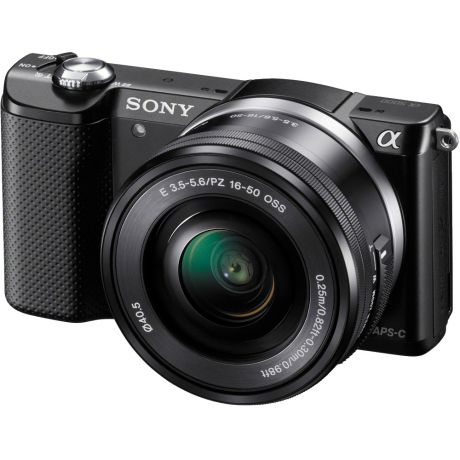 Цифровой фотоаппарат со сменной оптикой Sony Alpha A5000 Kit 16-50 Black