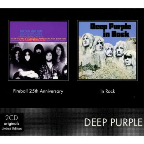CD Deep Purple Fireball 25th Anniversary / In Rock
