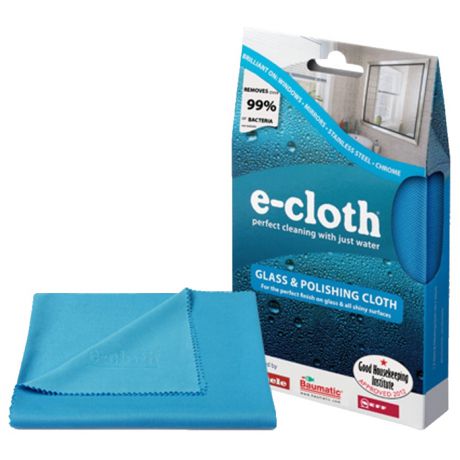 Салфетка для ухода за стеклянными и зеркальными поверхностями E-Cloth 20244