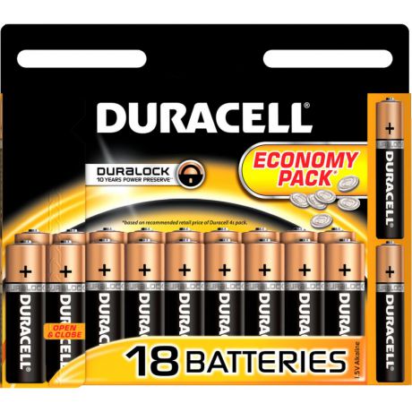 Батарейки Duracell LR03-18BL