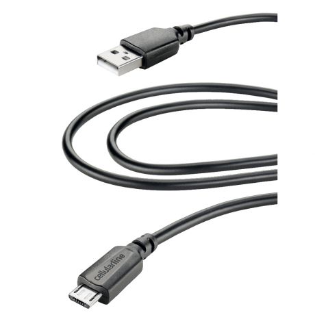 Кабель USB - microUSB Cellular Line USBDATACMICROUSB2T