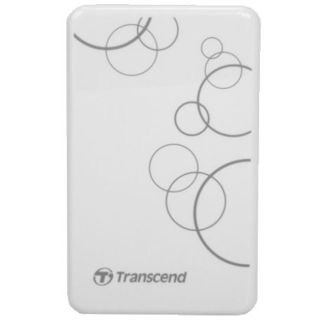 Внешний жесткий диск Transcend StoreJet 25A3 1TB (TS1TSJ25A3W) White