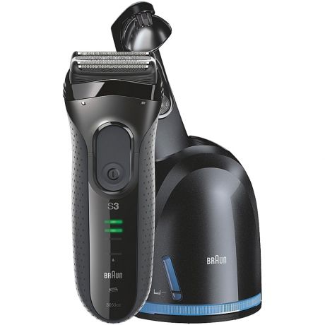 Электробритва Braun Series 3 3050 Clean & Charge Grey