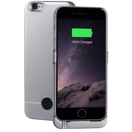 Чехол-аккумулятор для iPhone 6/6S Inter-Step IS-AK-PCIPH6SPG Gray