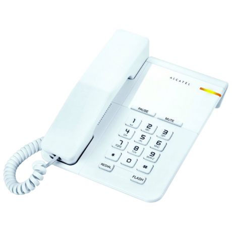 Телефон проводной Alcatel Т22 White