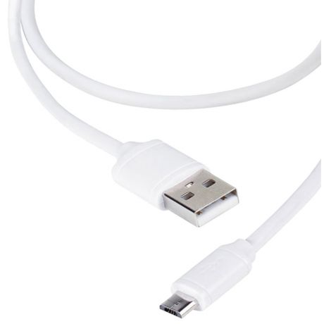 Кабель USB - microUSB Vivanco 36252 White