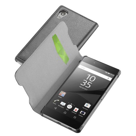 Чехол для Sony Xperia Z5 Premium Cellular Line Book Essential BOOKESSXPRZ5PRK Black