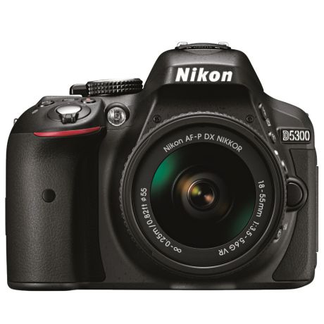 Зеркальный цифровой фотоаппарат Nikon D5300 18-55 VR BK AF-P