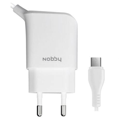 Сетевое зарядное устройство Nobby Practic 009-001 White