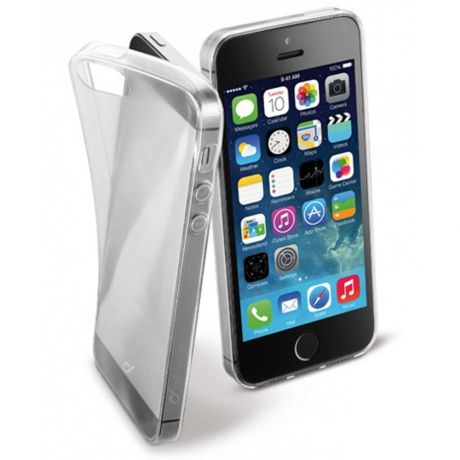 Чехол для iPhone 5/5S/SE Cellular Line FINECIPH5ST Transparent