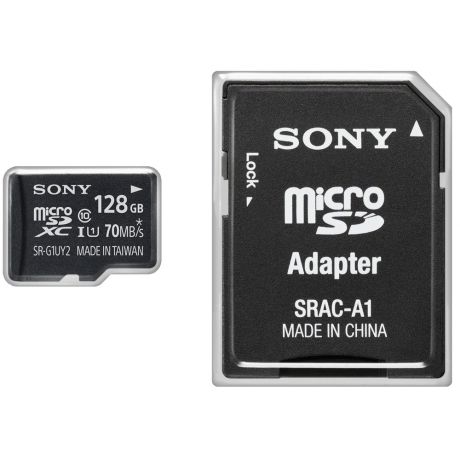 Карта памяти micro SDXC Sony SR-G1UYA Class 10 128Gb