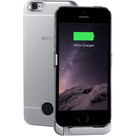 Чехол-аккумулятор для iPhone 5/5S/SE Inter-Step IS-AK-PCIP5SESG-000B201 Gray