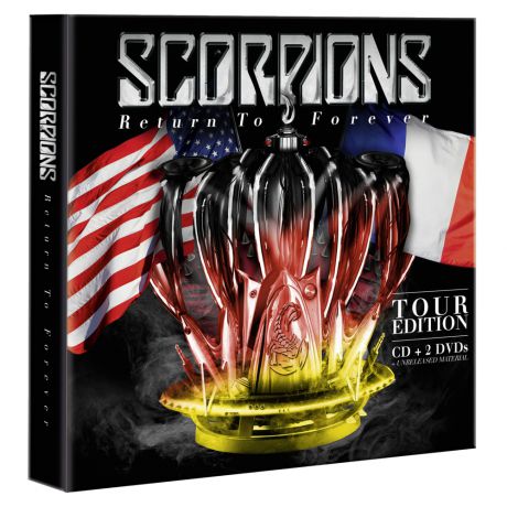 CD + DVD Scorpions Return to Forever (France Tour Edition)