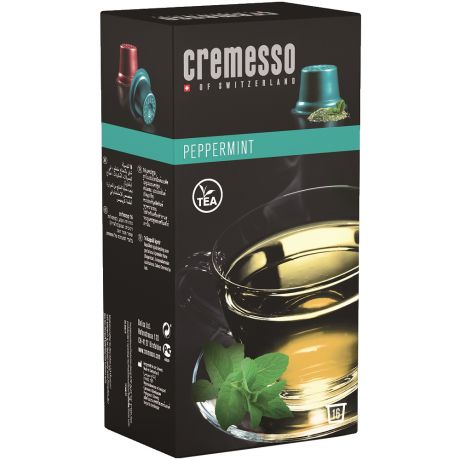 Чай травяной в капсулах Cremesso Peper Mint 16 шт