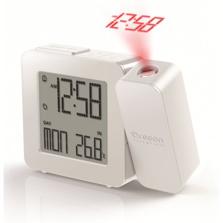 Часы проекционные с термометром Oregon Scientific RM338P White